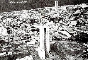 Oran - Gambetta - Vue aerienne